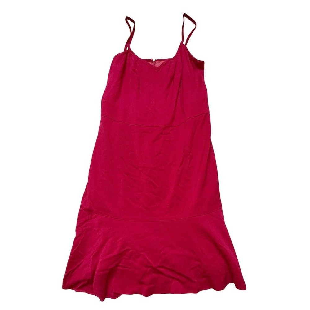 Banana Republic Hot Pink Midi Slip Dress